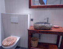 sink, wall, indoor, countertop, floor, home appliance, cabinetry, bathroom